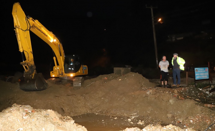 Alanya Belediyesi 7/24 görev başında