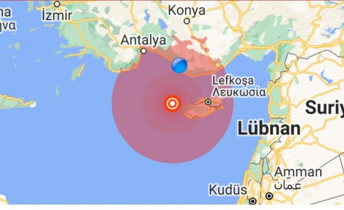 Alanya’da deprem!