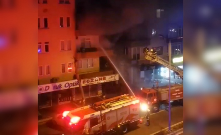 Alanya’da yangın paniği