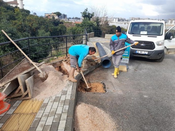 Alanya'da kırsalında çalışmalar hız kesmiyor