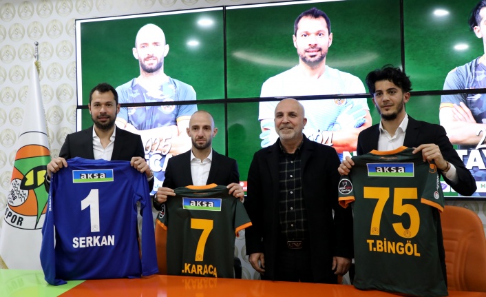 Alanyaspor'da iç transferde 3 imza