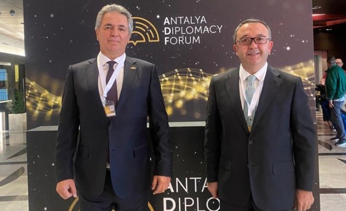 Alanya’nın önemli isimleri Antalya Diplomasi Forumu’ndaki yerini aldı