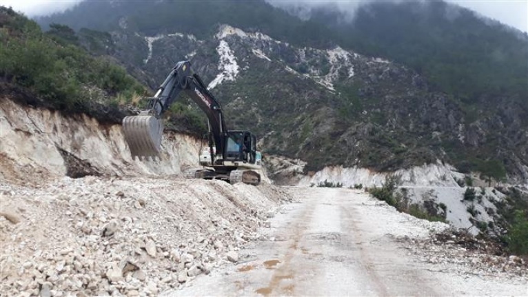 Alanya Belediyesi'nden yeni bağlantı yolu