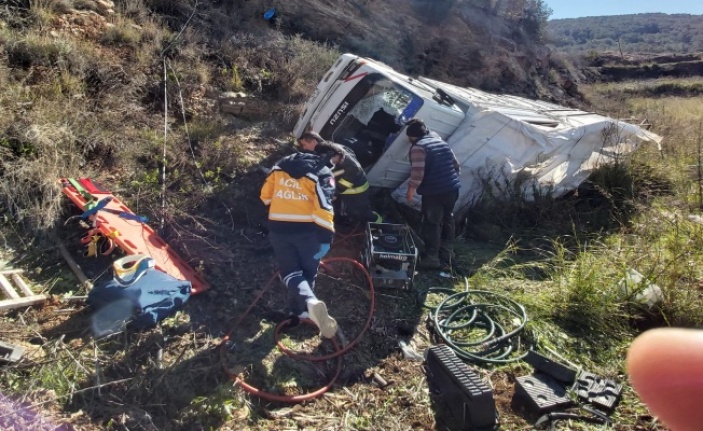 Alanya'da feci kaza! 1 ağır yaralı