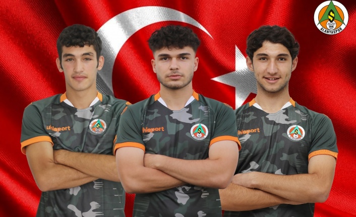 Alanyaspor'dan 3 genç milli takıma seçildi