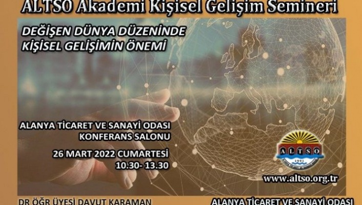 ALTSO Akademi’nin seminerleri hız kesmiyor