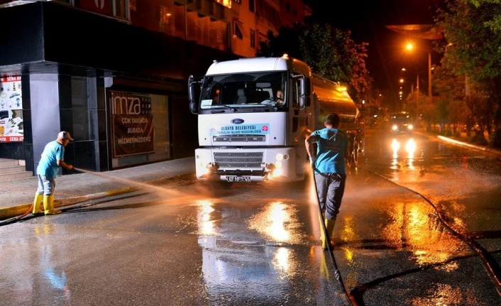 Alanya Belediyesi'nden bayram öncesi hummalı çalışma