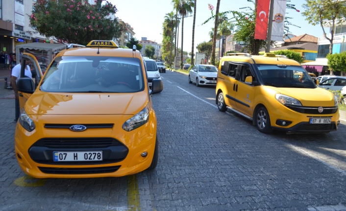 Alanya’da taksi ücretleri yine zamlandı