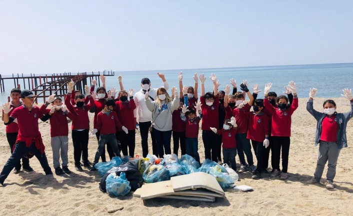 Alanya’da yarının büyüklerinden anlamlı hareket