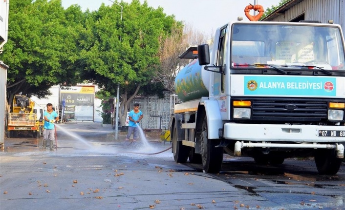 Alanya Belediyesi’nden hummalı çalışma