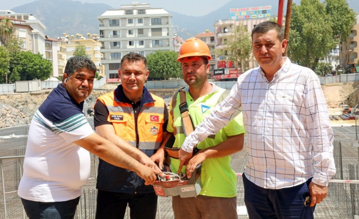 Alanya'da mega proje yükseliyor