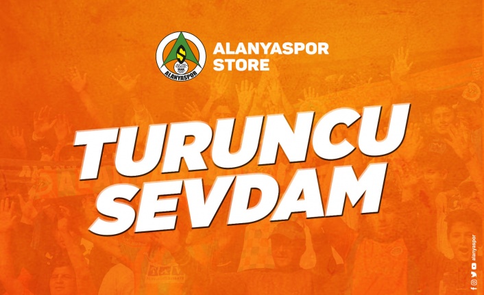 Alanyaspor Store'dan 'Turuncu Sevdam' kampanyası