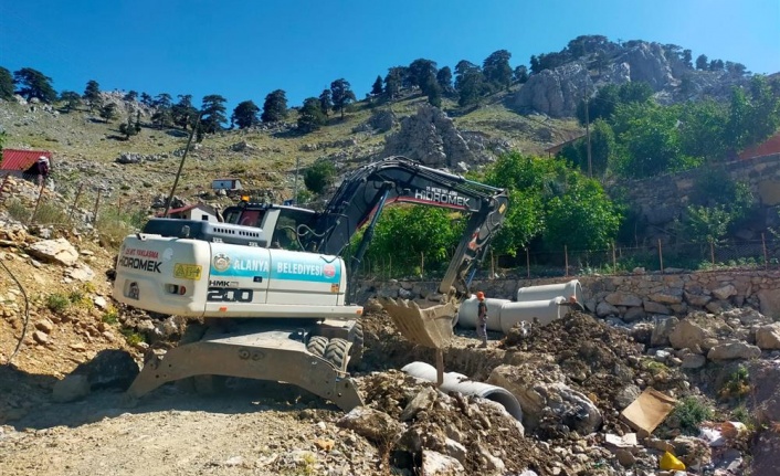 Alanya Belediyesi’nin yayla ve kırsal mesaisi hız kesmiyor