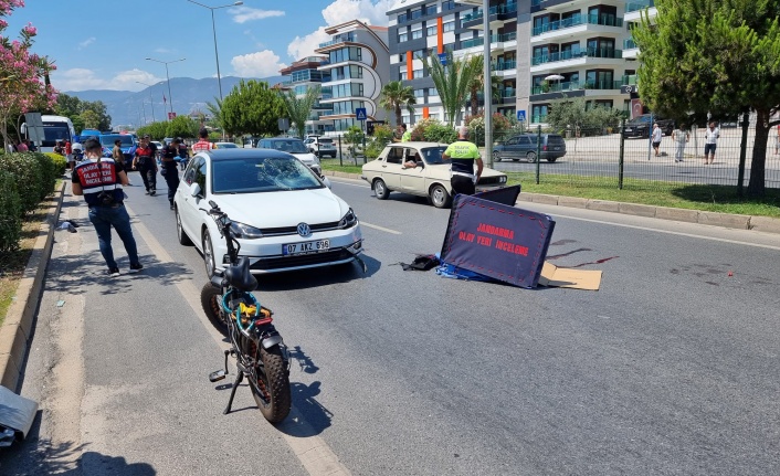 Alanya’da feci kaza: 1 ölü