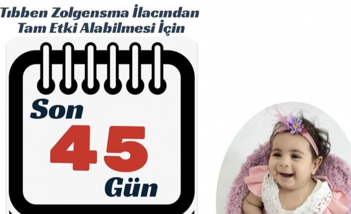 Alanyalı Ela bebek için son 45 gün!