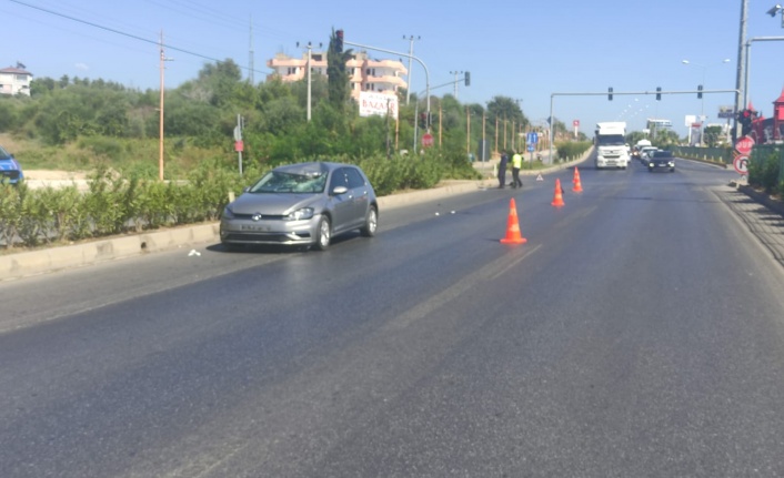 Alanya’da scooter kazası: 1 ölü