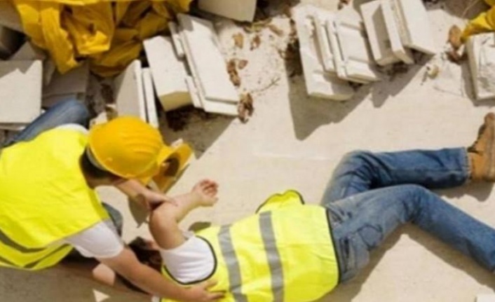Alanya’da Suriyeli işçi inşaattan düştü
