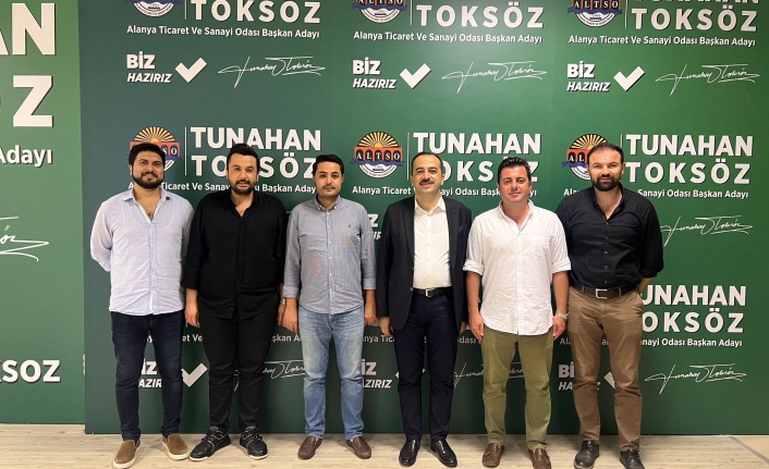 ALTSO Başkan Adayı Tunahan Toksöz’e ziyaretçi akını