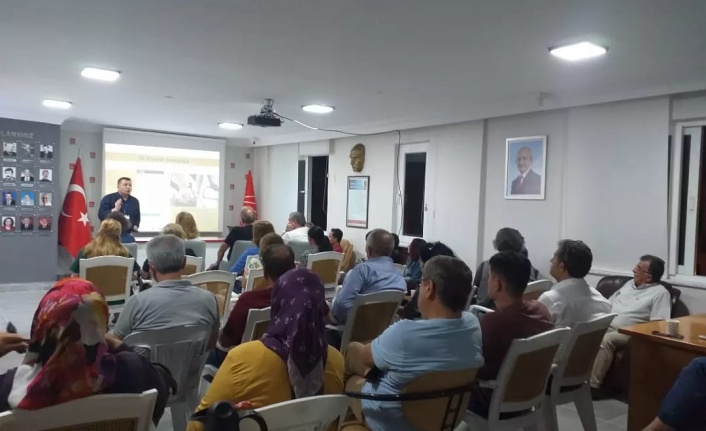 CHP Alanya'da sokak örgütlenmesi modeli anlatıldı