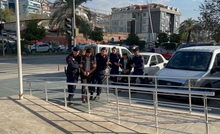 Alanya’da yayla evlerinden hırsızlık yapan 2 şüpheli tutuklandı