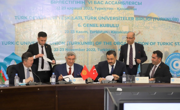 ALKÜ Kırgızistan- Türkiye Manas Üniversitesi arasında Memorandum of Understanding anlaşması