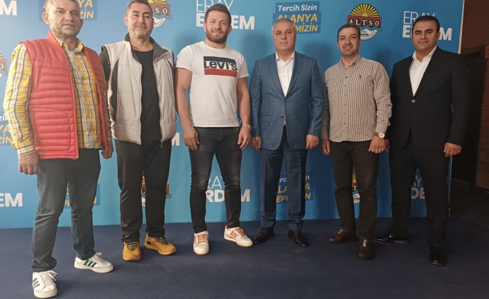 Balaban'dan Başkan adayı Erdem'e ziyaret