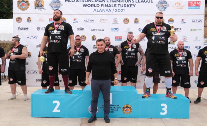 Strongman Şampiyonlar Ligi 2022 Dünya Finalleri Alanya’da