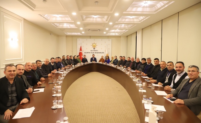 AK Parti Alanya’da Cumhurbaşkanı Erdoğan hazırlığı