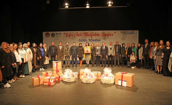Alanya'da 'Sıfır Atık Mutfakta Başlar' yarışması sona erdi