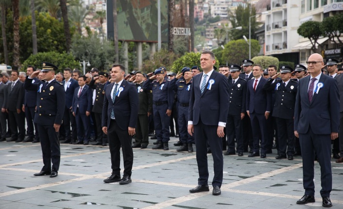 Alanya’da 10 Nisan Polis Haftası törenle kutlandı