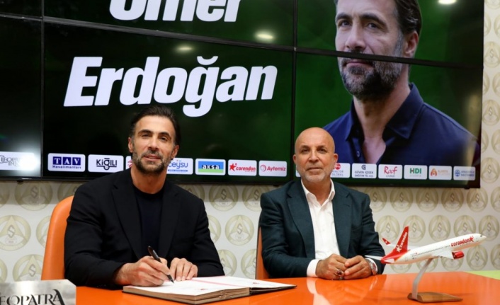 Alanyaspor teknik direktör Ömer Erdoğan ile anlaşma imzaladı