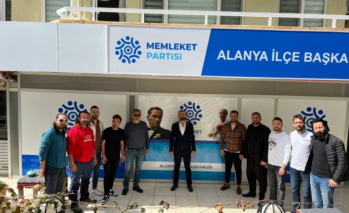 Memleket Partisi yarın Alanya’da açılıyor