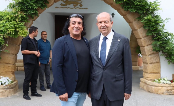 Muhtar Ahmet Top, KKTC’de Cumhurbaşkanı ile görüştü