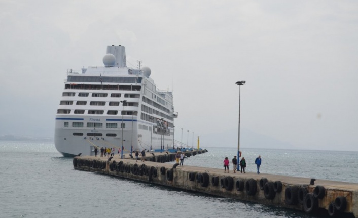 Alanya’ya Amerikalılar denizden geldi