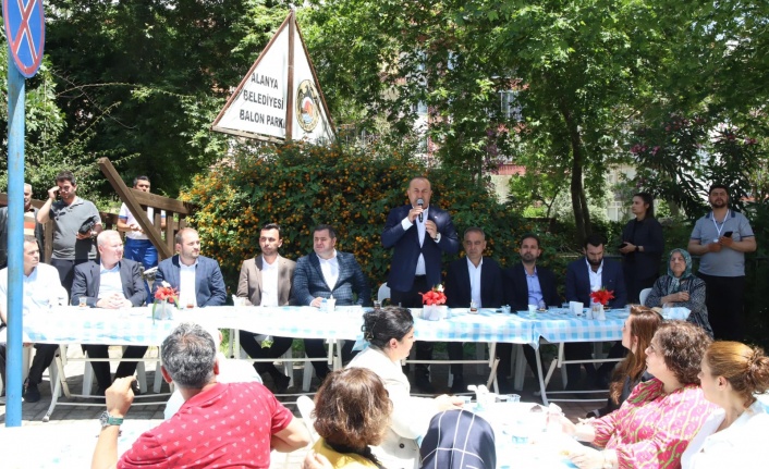 Bakan Çavuşoğlu, ALKARDER'de destek istedi