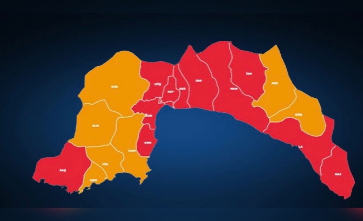 İşte Antalya’da ilçe sonuçları