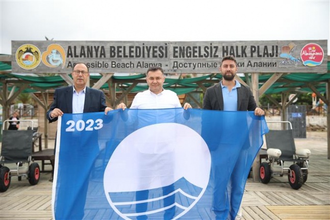 Alanya Belediyesi Mavi Bayrak’ta bir ödül daha kazandı