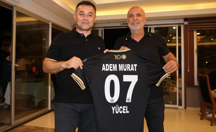 Alanyaspor yönetiminin onur konuğu Alanya Belediye Başkanı Yücel oldu