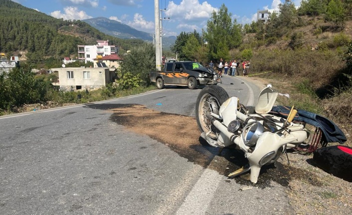 Alanya’da feci kaza: 1 ölü, 1 ağır yaralı