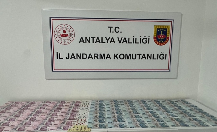 Alanya’da jandarmadan kasaba kumar baskını