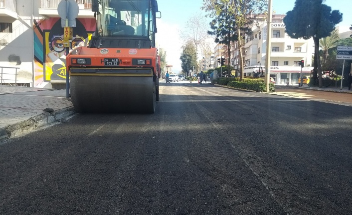Alanya Belediyesi yol kalitesini arttırmak için çalışmalarını sürdürüyor