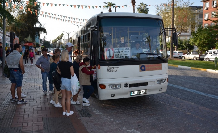 Alanya’da toplu ulaşım zamlandı! İşte yeni fiyatlar