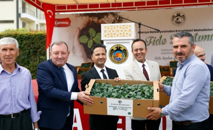 Alanya’nın kırsalında ihtiyaçlar karşılandı