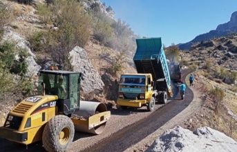 Alanya Belediyesi yayla yollarındaki çalışmalara hız verdi