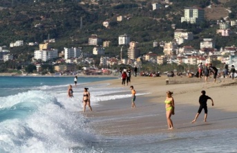 Alanya'da ocak ayında deniz keyfi