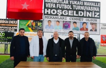 Başkan Şahin’den Vefa Turnuvası’na tam destek