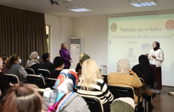 Alanya'da aile sohbetleri  ve sağlıklı beslenme seminerleri devam ediyor