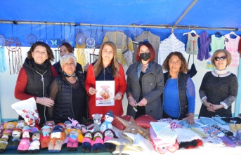 Alanya'da Ela bebek için düzenlenen kermes başladı