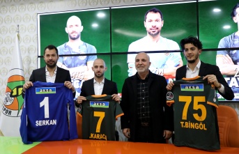 Alanyaspor'da iç transferde 3 imza