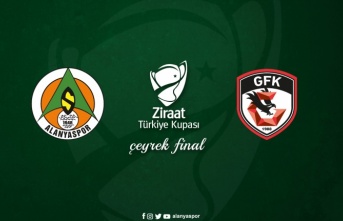 Alanyaspor’un Türkiye Kupası çeyrek finalde rakibi Gaziantep FK oldu